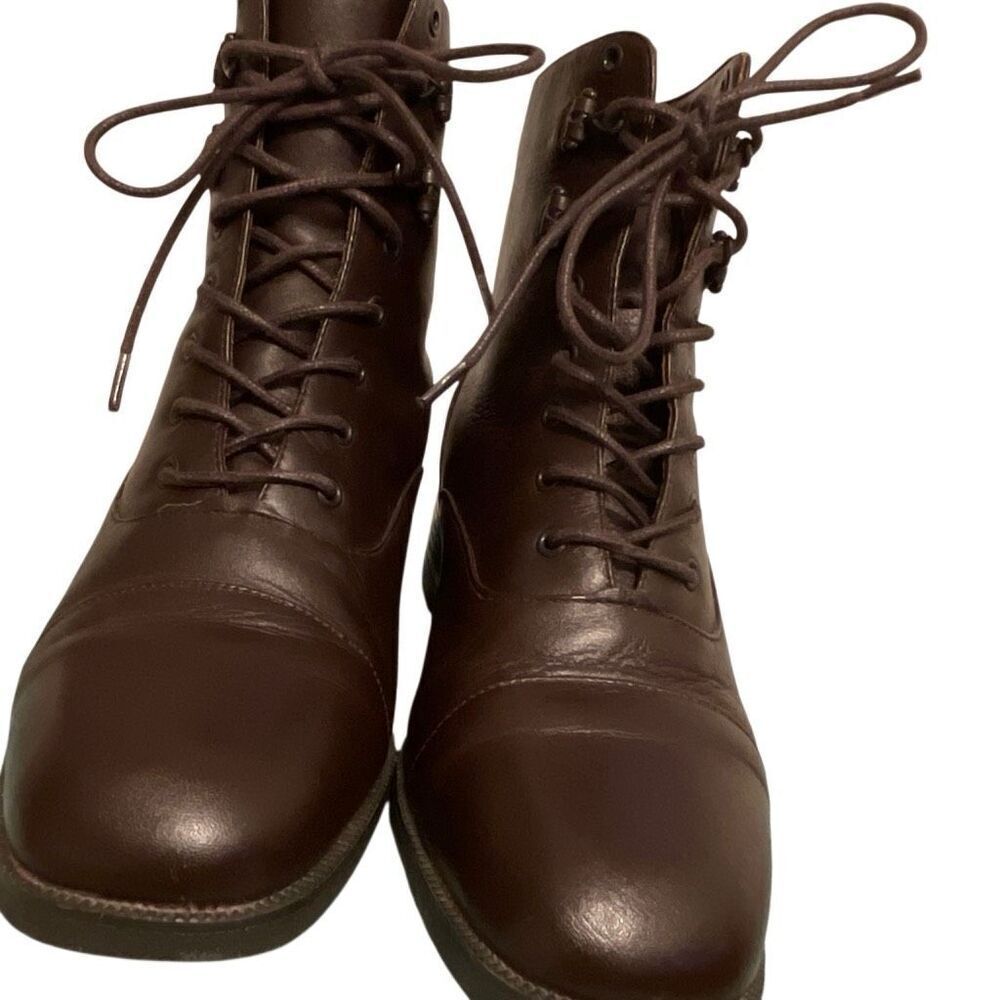 Ship’n Shore Women’s Vintage Leather Boots - Picture 3 of 13
